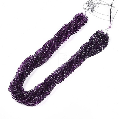 Baking Paint Transparent Glass Beads X1-DGLA-A035-T6mm-A09-1