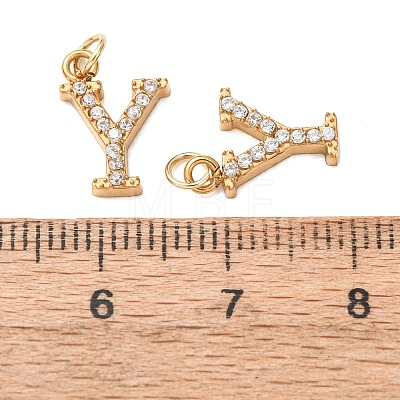 304 Stainless Steel with Crystal Rhinestone Charms RB-CBA5270-11G-Y-1