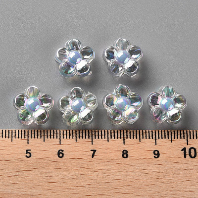 Transparent Acrylic Beads TACR-S152-06B-SS2113-1