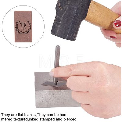 Metal Tags KK-PH0035-05R-1