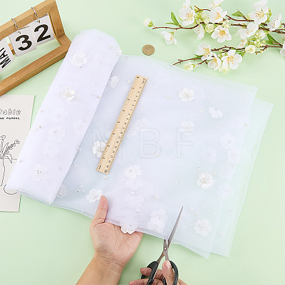 Nylon Mesh Fabric DIY-WH0308-897-1