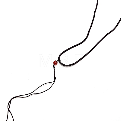 Nylon Pendant Cord Loops NWIR-WH0012-02B-1