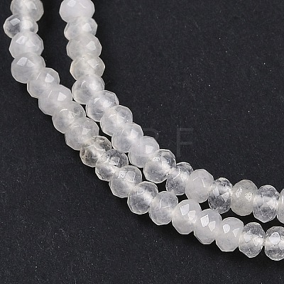 Natural White Jade Beads Strands G-Z069-01A-1