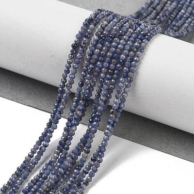 Natural Sapphire Beads Strands G-F509-18A-2mm-1