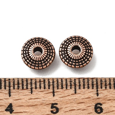 Tibetan Style Alloy Spacer Beads AL-CBA3B63-05R-1