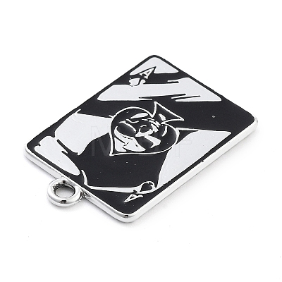 Halloween Alloy Enamel Pendants FIND-M019-01G-1