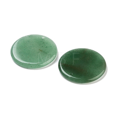 Natural Green Aventurine Pendants G-B077-03-1