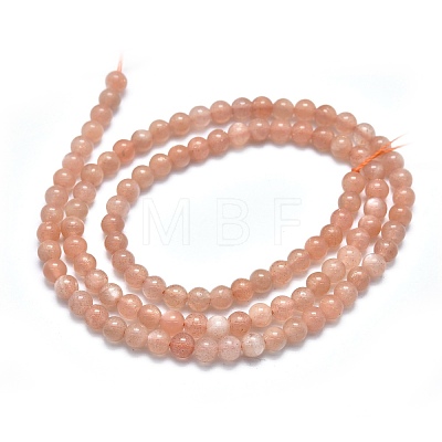 Natural Sunstone Beads Strands G-K305-23-C-1