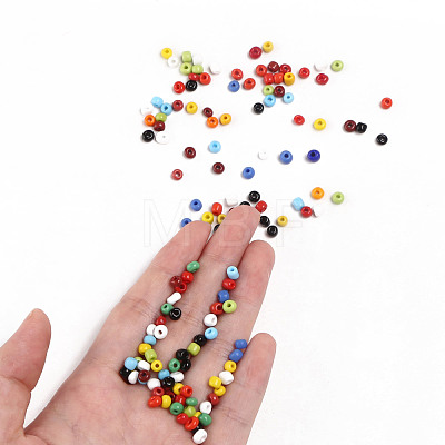 6/0 Glass Seed Beads SEED-US0003-4mm-51-1