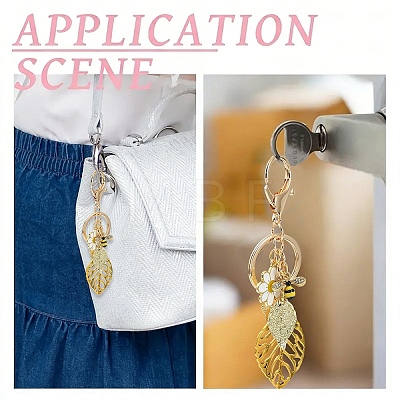 Alloy Enamel Keychain KEYC-YW00278-1