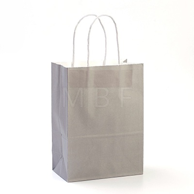 Pure Color Kraft Paper Bags AJEW-G020-C-07-1