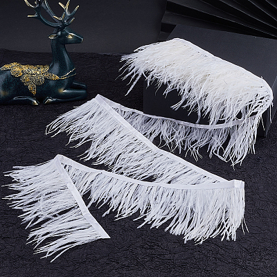 5M Fashion Ostrich Feather Trimming DIY-GF0009-45B-02-1
