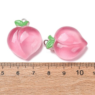 Fruit Theme Opaque Resin Imitation Food Pendants RE-CBA49A8-04E-1