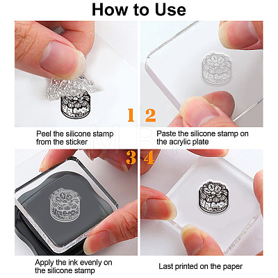 Custom PVC Plastic Clear Stamps DIY-WH0448-0423-1