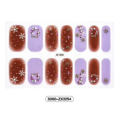 Full Cover Nombre Nail Stickers MRMJ-S060-ZX3254-1