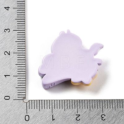 Opaque Resin & Plastic Cabochons RESI-K029-01F-1