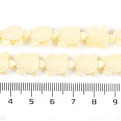 Synthetic Coral Carved Beads Strands CORA-L020-A-14-1