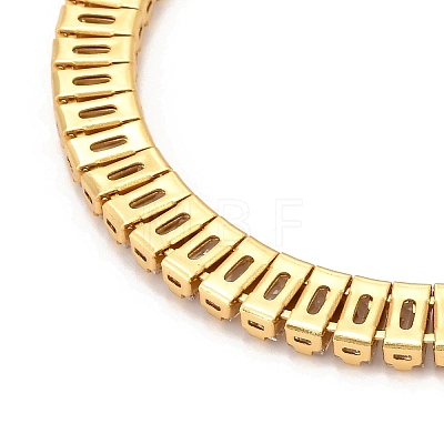 Adjustable Brass Micro Pave Cubic Zirconia Tennis Bracelets BJEW-F416-03G-1