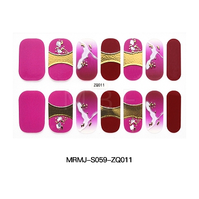 Full Wrap Gradient Nail Polish Stickers MRMJ-S059-ZQ011-1