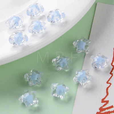 Transparent Acrylic Beads TACR-S152-01A-SS2113-1