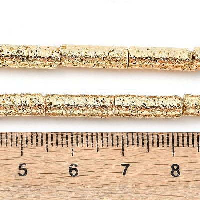 Electroplated Synthetic Non-Magnetic Hematite Beads Strands G-U003-17B-1