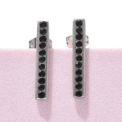 304 Stainless Steel Stud Earrings EJEW-F361-05P-1