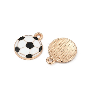 Alloy Enamel Pendants ENAM-V001-01C-KCG-1