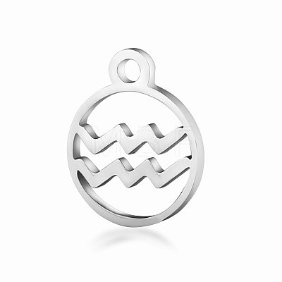 Non-Tarnish 201 Stainless Steel Charms STAS-T014-T505-11-1