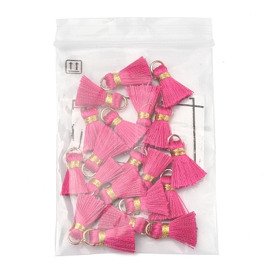 20Pcs Handmade Polycotton(Polyester Cotton) Tassel Decorations FIND-FS0003-27I-1