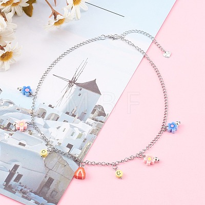 316 Surgical Stainless Steel Pendant Necklaces NJEW-JN03375-1