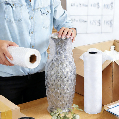 300M PVC Plastic Inflatable Bubble Cushioning Wrap for Packing ABAG-WH0045-91-1