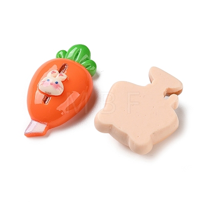 School Supplies Opaque Resin Cabochons CRES-L050-03-1