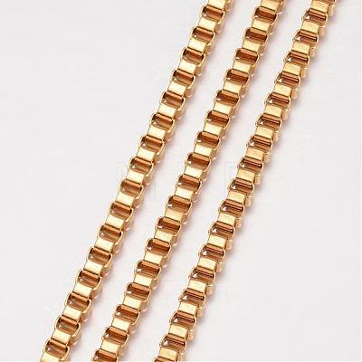 304 Stainless Steel Necklace MAK-K062-08G-1