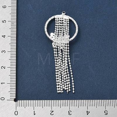 Brass Big Pendants KK-CBAB0CF-11S-1
