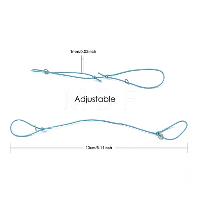 Adjustable Elastic Cord Bracelet Making AJEW-JB00008-1