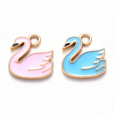 Alloy Enamel Charms ENAM-S121-069C-1