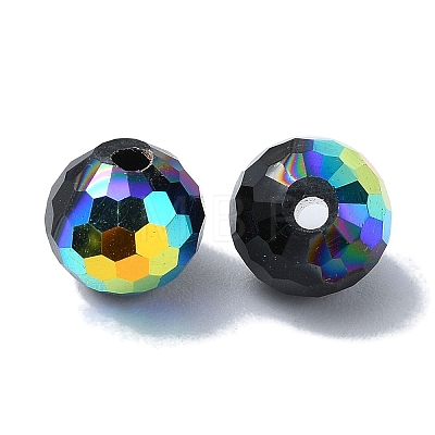 AB Color Plated Glass Beads EGLA-P059-02A-AB13-1