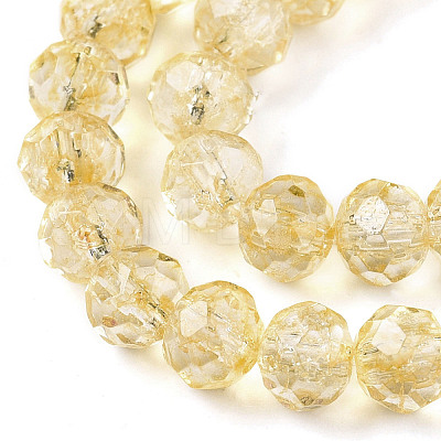 Transparent Glass Beads Strands GLAA-T023-6mm-A17-1