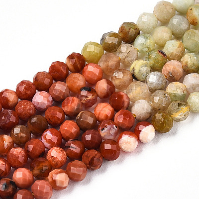 Natural Mixed Gemstone Beads Strands G-D080-A01-02-26-1