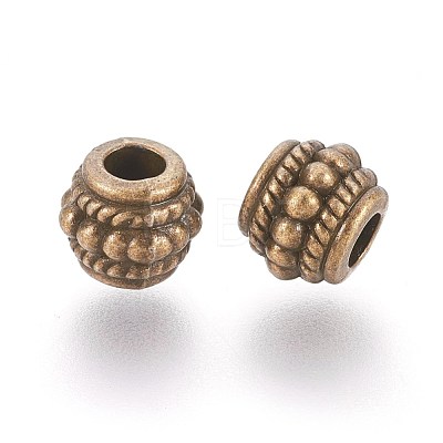 Tibetan Silver Beads MLF0009Y-NF-1