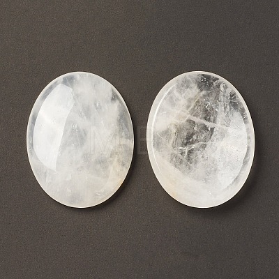 Natural Quartz Crystal Worry Stone for Anxiety Therapy G-B036-01D-1