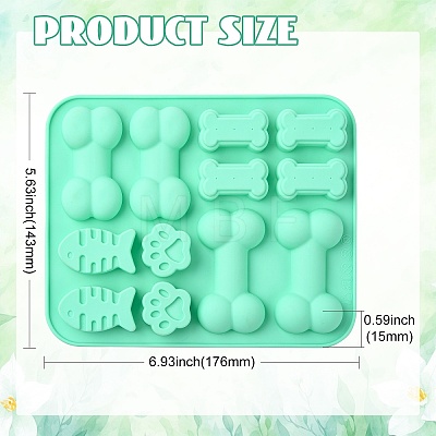 Bone Cat Claw Fish Silicone Molds ST-CJ0043-051-1
