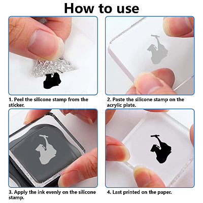 Custom PVC Plastic Clear Stamps DIY-WH0439-0189-1