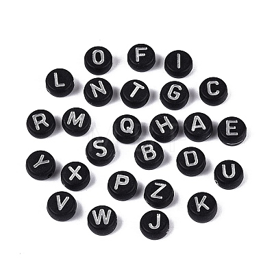 Opaque Acrylic Beads SACR-Q001-04A-M-1