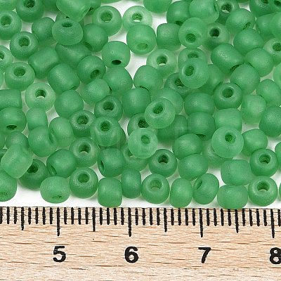 6/0 Luminous Glass Seed Beads SEED-NH0001-01G-1