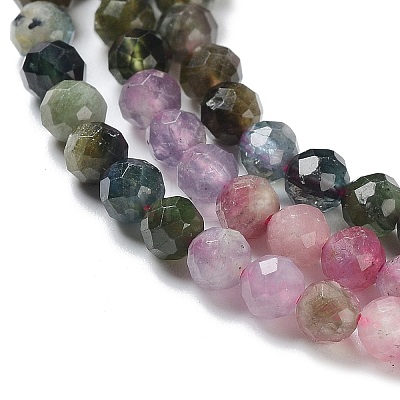 Natural Tourmaline Beads Strands G-P514-A04-03-1