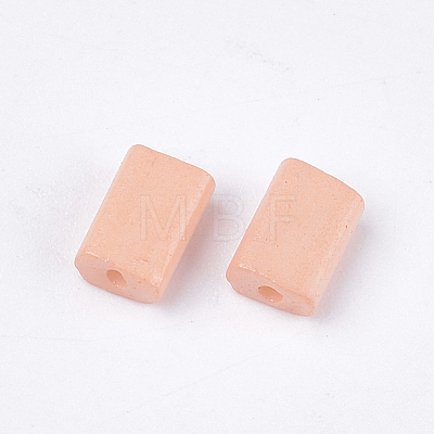 Baking Paint Glass Flat Beads SEED-S023-12N-1