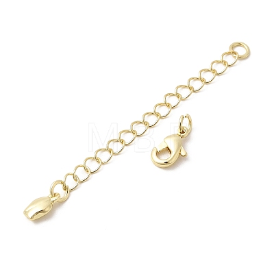 Brass Chain Extender KK-G546-03LG-1