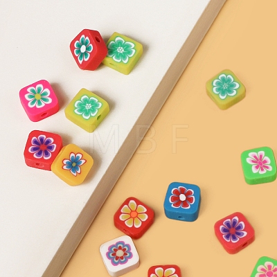 Handmade Polymer Clay Beads HUDU-PW0001-122-1