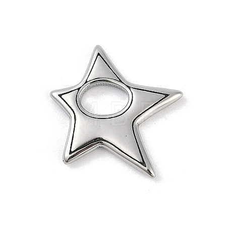 316 Surgical Stainless Steel Pendants X-STAS-G349-17P-1